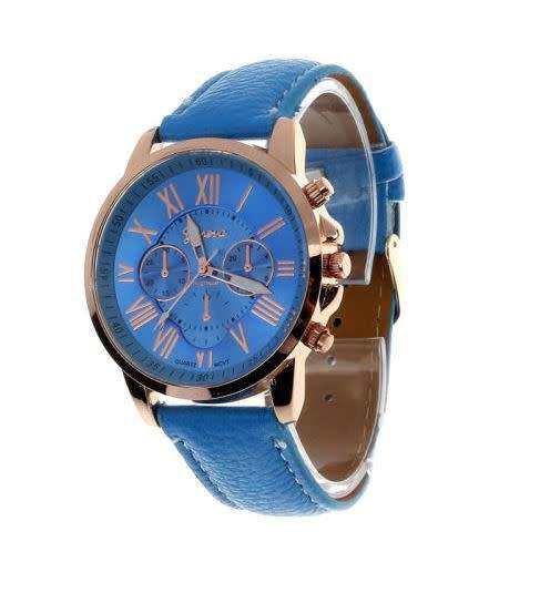 BLUE WOMENS WATCH