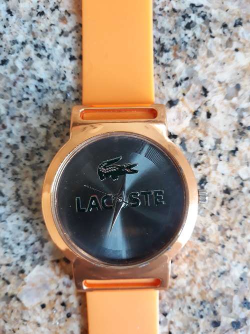 Mens Lacoste Watch (Orange)