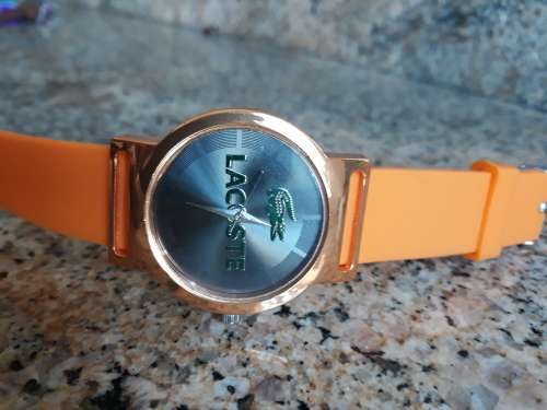 Mens Lacoste Watch (Orange)