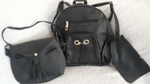 Womens Back Pack Handbag Set