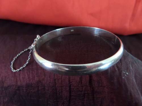 925 bangle with chain (8.8 grams)
