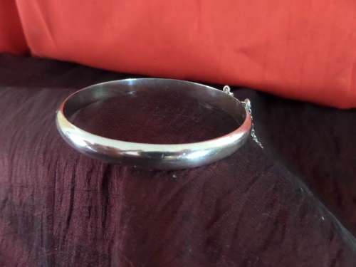 925 bangle with chain (8.8 grams)