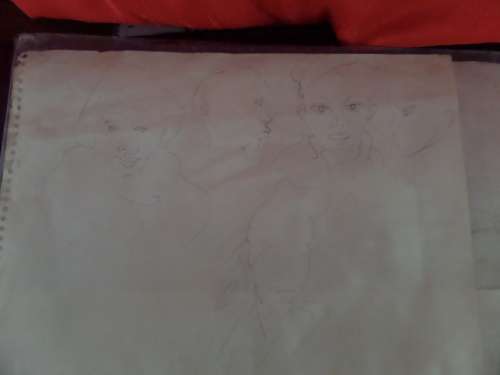 3 x Cecil Higgs 1898-1986 preparation pencil sketches