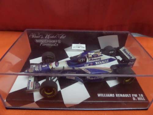 Mini Champs Williams Renault FW 18 D. Hill 1:43 boxed