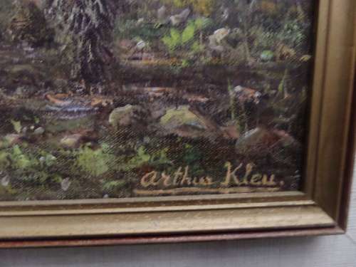 Arthur Kleu Oil on Canvas (Southern Cape) 94cm x78cm
