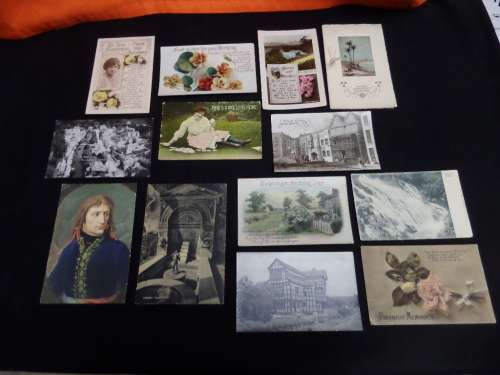 Antique Post Cards Used (Bid for the Lot)