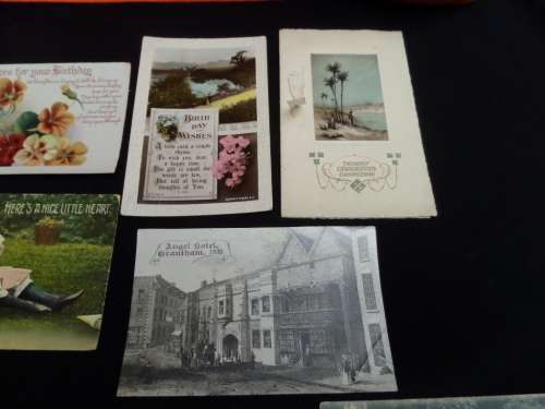 Antique Post Cards Used (Bid for the Lot)