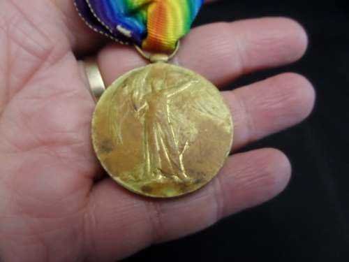 WW1 Victory Medal 1919 awarded to Pte J.J.J. Steyn 3rd S.A.I.