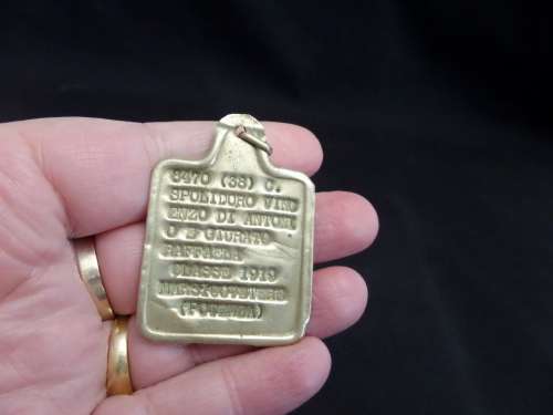 WW1 1919 Dog Tag