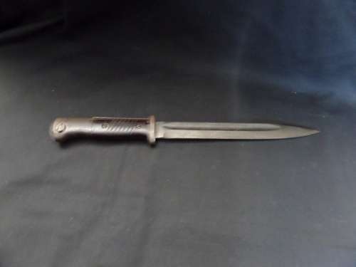 WW 2 German K98 Bayonet ( with markings 856 42 c v l )
