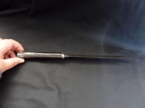 WW 2 German K98 Bayonet ( with markings 856 42 c v l )