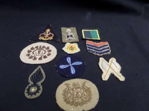 10 x South Africa Armed Forces and other Cloth Badges(bid for the lot)