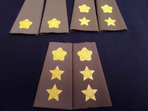 Set of 3 SADF Rank Sets (bid for the lot)