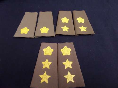 Set of 3 SADF Rank Sets (bid for the lot)