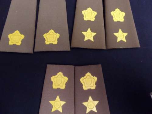 Set of 3 SADF Rank Sets (bid for the lot)