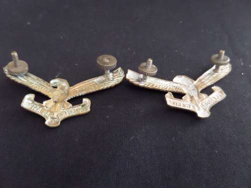 SAAF Per Aspera Ad Astra Cap Badges x 2