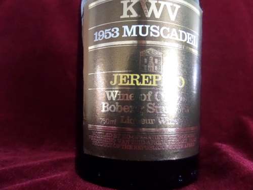 KWV 1953 Muscadel Jerepico 750ml