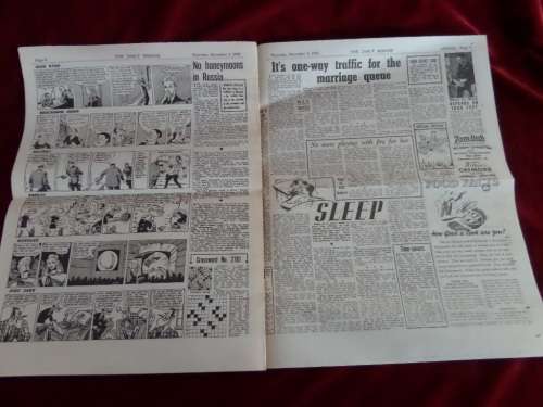 Daily Mirror Thusday 5 November 1942 Newspaper Rommel routed Huns Fleeing in Disorder
