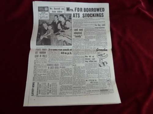 Daily Mirror Thusday 5 November 1942 Newspaper Rommel routed Huns Fleeing in Disorder