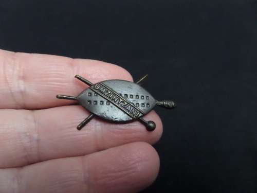 Umzintzani Boer War Collar Badge Prince Alfred Volanteer Guards Good Condition