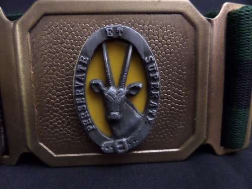 SADF 8 SAI Stable Belt with Buckle(never been used )