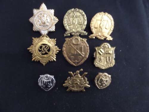 9 x Military Badges (bid for the lot)