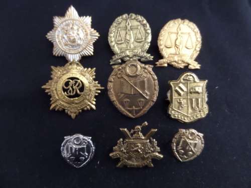 9 x Military Badges (bid for the lot)