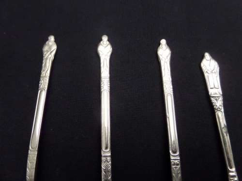Set of 8 EPNS Apostle Spoons no box