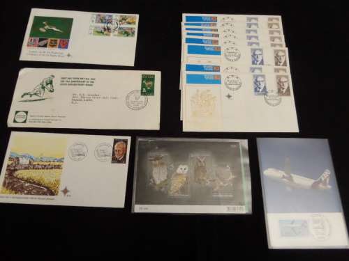 Lot of First day Covers and Postcards (bid for the lot)