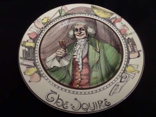 Royal Doulton "The Squire" Plate 26 cm wide