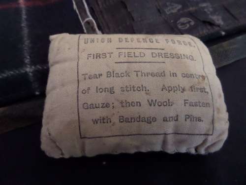 Union Defence Force First Field Dressing (not opened)