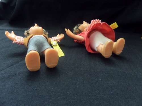 2 x Original Steiff Hedgehogs in Excellent Condition