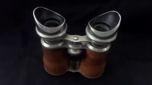 Vintage Binoculars with Leather no Case