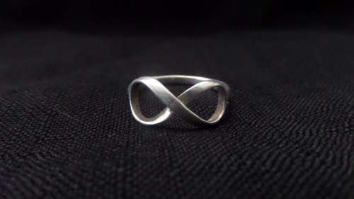 925 Silver Ring Dim 18mm 1.8 grams