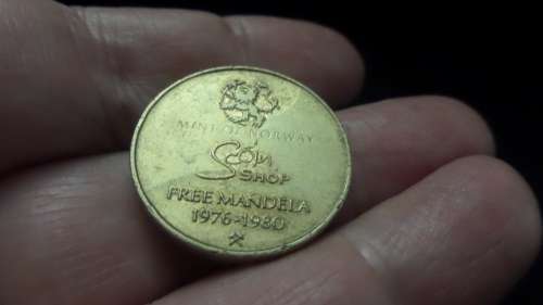 Mint of Norway Nelson Rolihlahla Mandela (Long walk to Freedom) Free Mandela1976-1980 The Scoin Sh