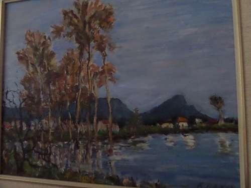 Oil on Board South Africain Artist Kenneth Baker