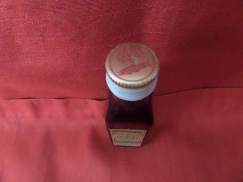 German Miniature Goldwaller Branntwein Liquer -Fabrik Bottle