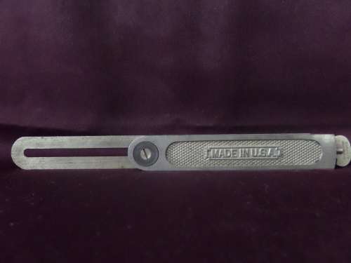 Vintage Stanley No 18 8" Sliding Bevel T Square made in U.S.A.
