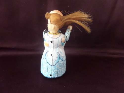 Japan Tin Wind up Boy and Girl Dancing (Still working) 13 cm
