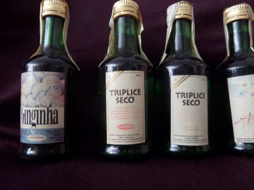 8 x Interesting Imported Miniature Bottles still sealed (bid for the lot)