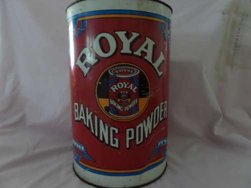 Huge Very Rare Vintage Antique Royal Baking Power Pty.Ltd Tin  43 cm H