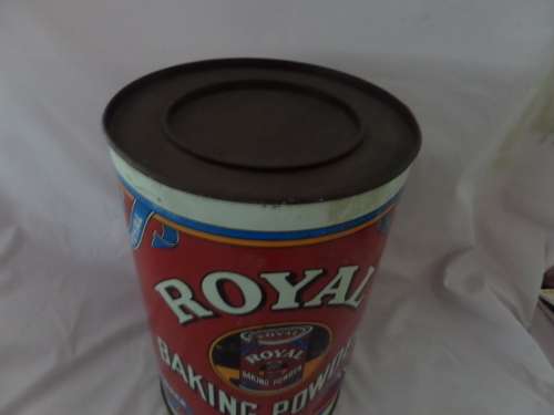 Huge Very Rare Vintage Antique Royal Baking Power Pty.Ltd Tin  43 cm H