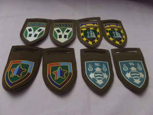 4 Sets of  S.A.D.F. Shoulder Flashes(bid for the lot)