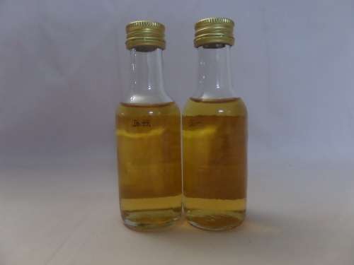 2 Miniature Imported Spice Gold Rum Bottles Sealed 50ml