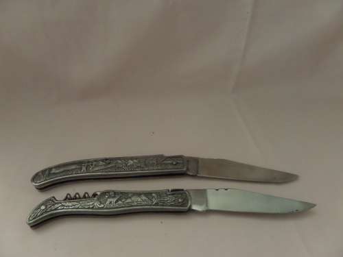 2 x Laguiole Pocket Knifes in Excellent condition