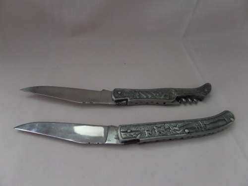 2 x Laguiole Pocket Knifes in Excellent condition