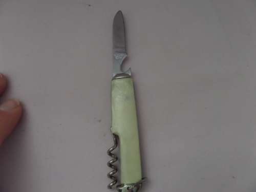 Paul Kruger and De Wet Pocket Knife Richards Sheffield England 12 cm