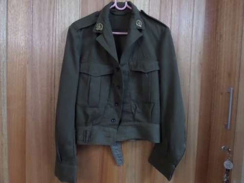 WW2 SADF Bunny Jacket with Unitas Badges  Size 382 - Condition Good