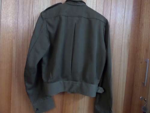 WW2 SADF Bunny Jacket with Unitas Badges  Size 382 - Condition Good
