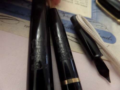 The Wyvern British Made Fountain Pen and Pencil Set Leicester England